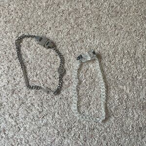 Alyx Transparent and Silver Chain Bundle